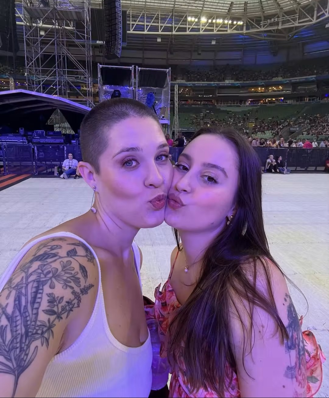 Leticia Rodrigues e esposa Maria Luiza Graner por Reprodução