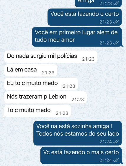 Conversas foram publicadas nas redes sociais por Reprodução | Instagram