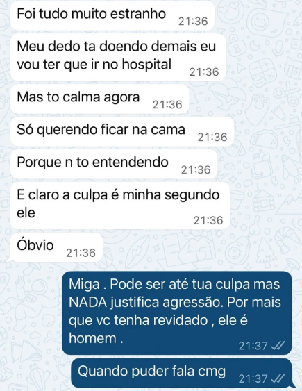 Conversas foram publicadas nas redes sociais por Reprodução | Instagram