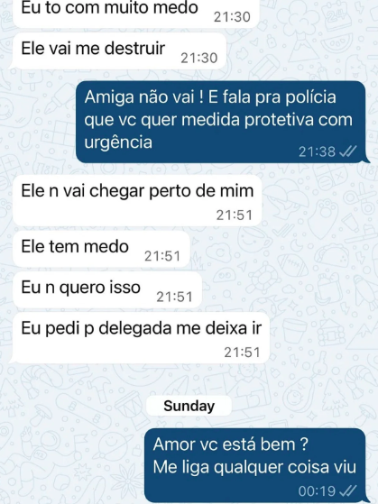 Conversas foram publicadas nas redes sociais por Reprodução | Instagram