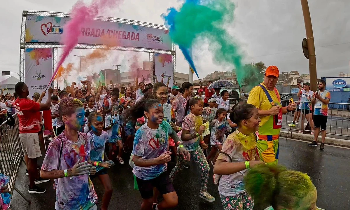 Corrida Colorida do Martagão Gesteira por Divulgação