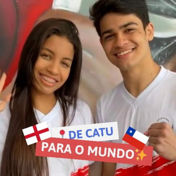 Hanna Braga e Yuri Silva foram selecionados para apresentar seus trabalhos em feiras na Inglaterra e no Chile, respectivamente por Reprodução/ Redes sociais