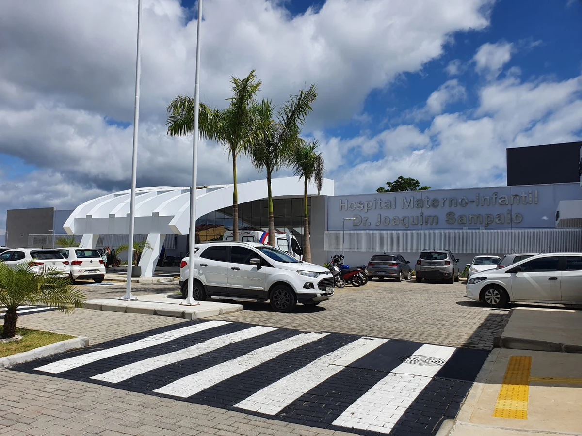 Hospital Materno-Infantil Dr. Joaquim Sampaio por Divulgação/Sesab