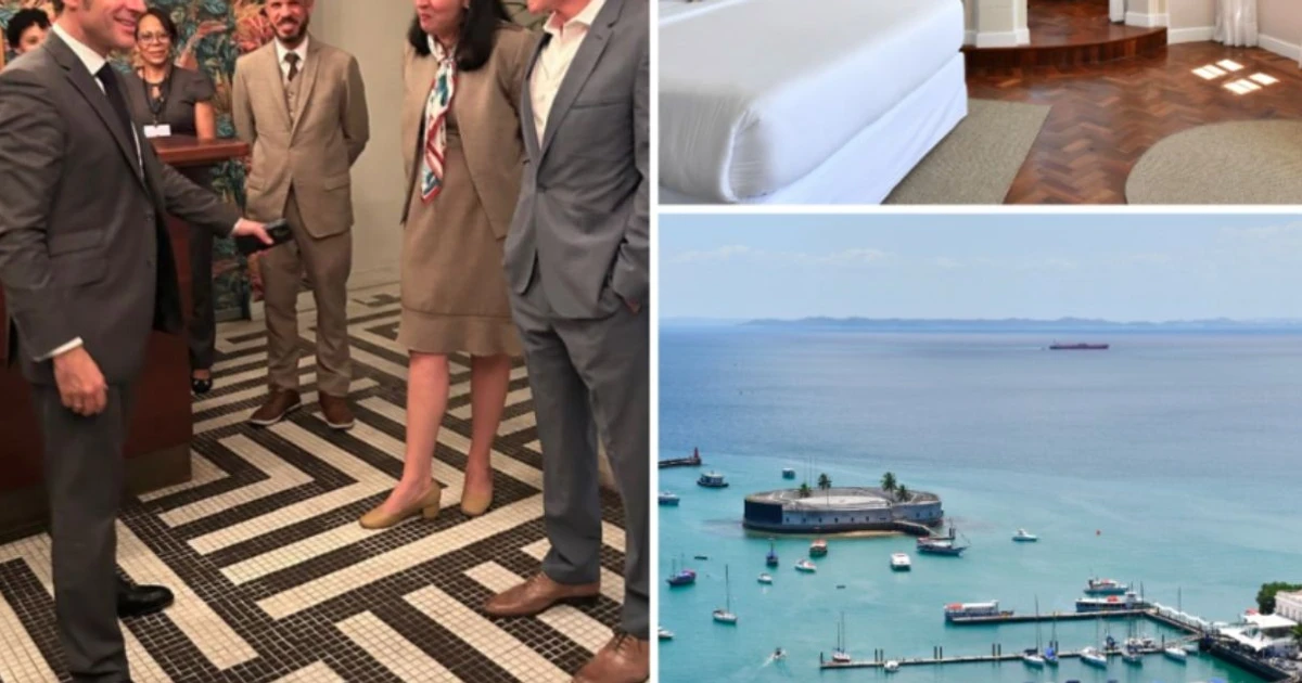 Imagem - 110m² e vista panorâmica: saiba como é a suíte que hospedou o presidente Emmanuel Macron em Salvador