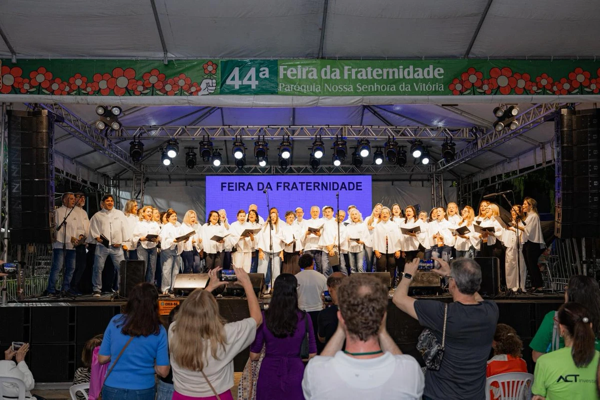 Abertura da 44ª Feira da Fraternidade por Arley Prates/Divulgação  