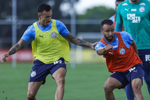 Caio Alexandre em treino do Bahia 