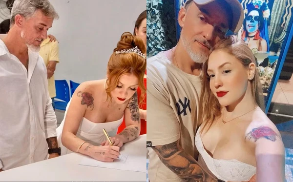 Daniel Cravinhos e a mulher, Carolina Andrade