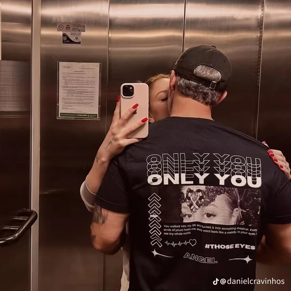 Daniel Cravinhos e a mulher, Carolina Andrade por Reprodução/TikTok