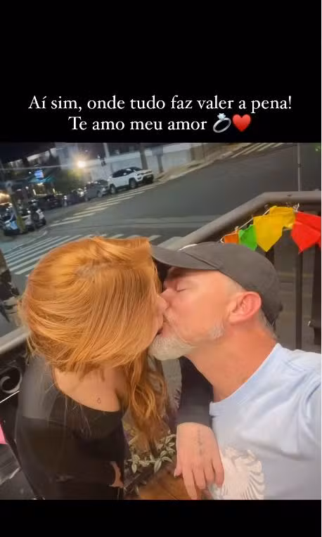 Daniel Cravinhos e a mulher, Carolina Andrade por Reprodução/TikTok