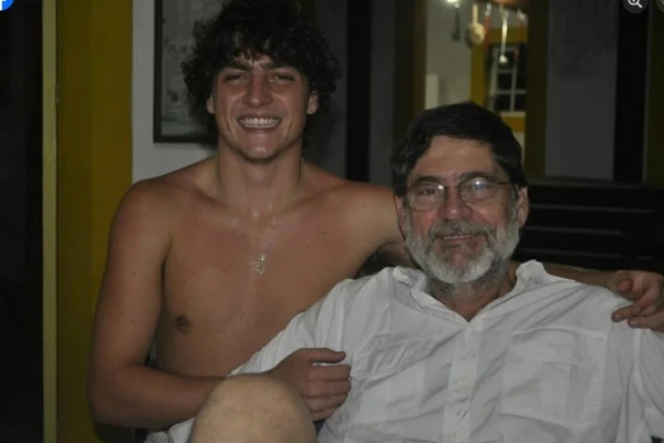 Ex-deputado  Paulo Frateschi (PT) e filho