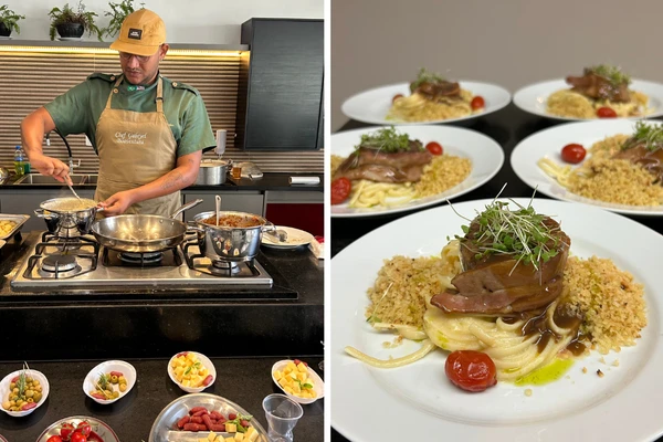 Gabryel Boaventura, de 29 anos, é formado em Gastronomia e trabalha como personal chef em Salvador