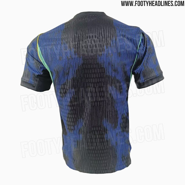 Nova camisa azul da Seleção Brasileira é vazada por site por Reprodução/Footy Headlines