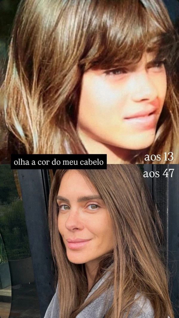 Novo visual de Carolina Dieckmmann por Reprdodução