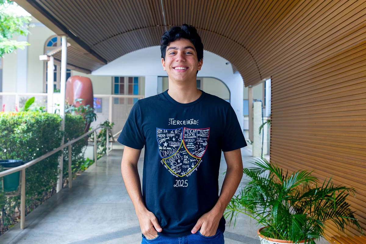 Pedro está no Terceirão e já tem certeza que as soft skills farão diferença em seu futuro profissional por Maiara Bulcão Secom/CAV.