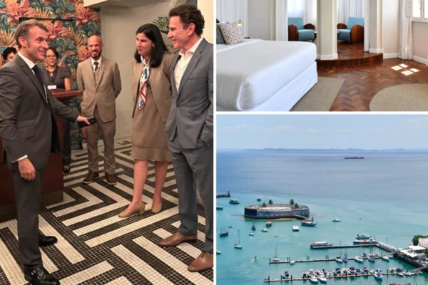 Presidente ficou hospedado em suíte de luxo