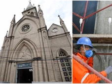 Imagem - Igreja 'Notre-Dame' de Feira de Santana passa por restauração com ‘soro’ inovador