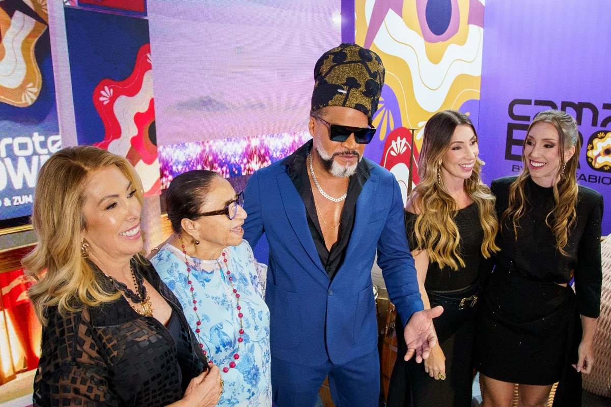 Carlinhos Brown apresenta camarote inspirado no samba de roda