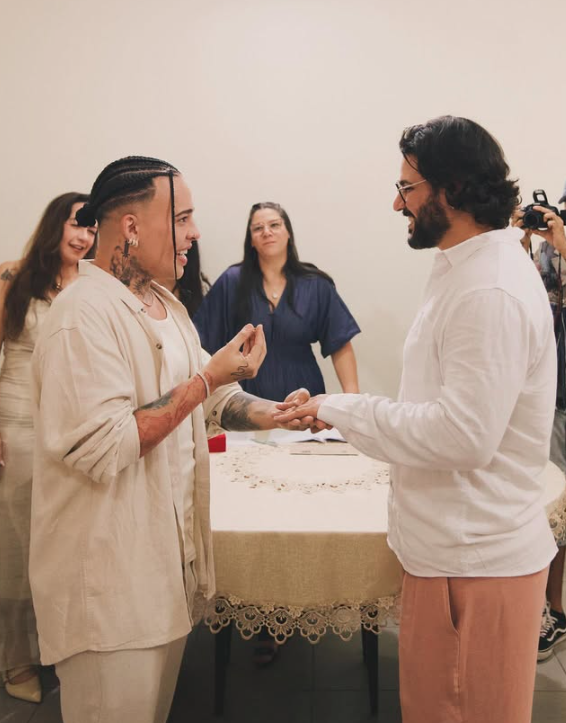 Gloria Groove e Pedro Lopes se casaram em São Paulo por Reprodução | Instagram