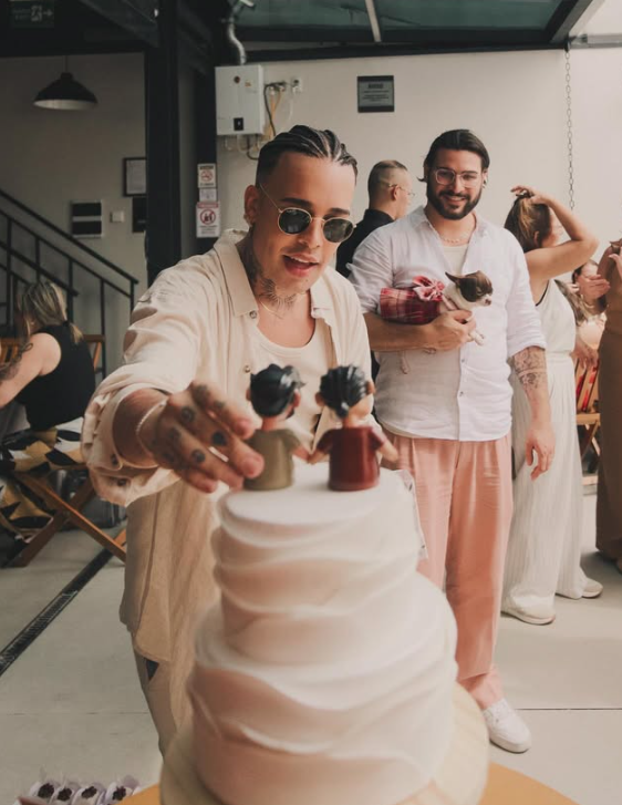 Gloria Groove e Pedro Lopes se casaram em São Paulo por Reprodução | Instagram