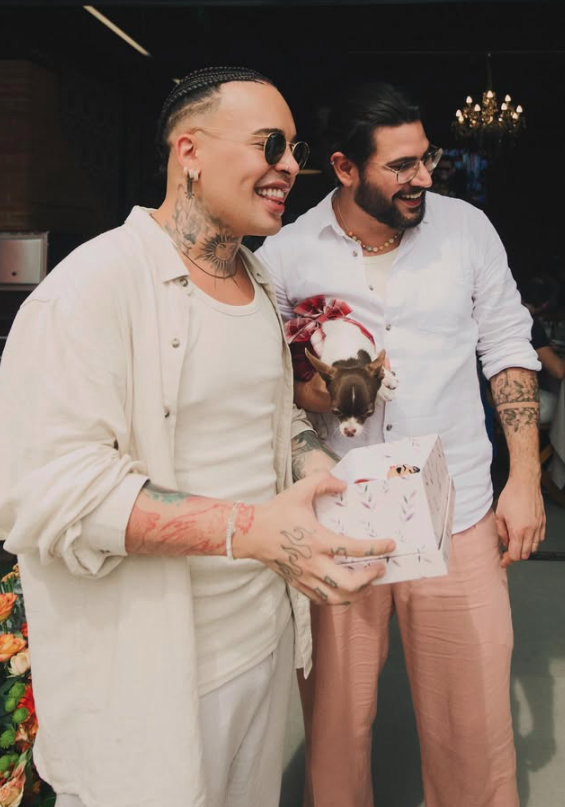 Gloria Groove e Pedro Lopes se casaram em São Paulo por Reprodução | Instagram