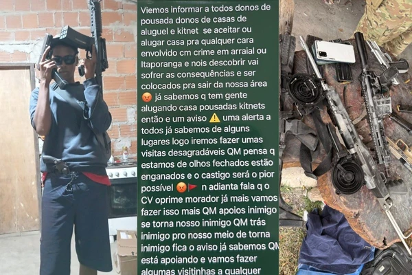 CV tem ameaçado pousadas em Caraíva