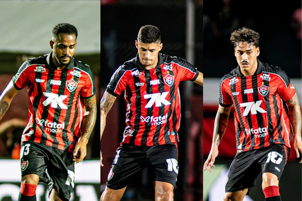 Edu, Camutanga, e Lucas Halter vão desfalcar o Vitória contra o Botafogo