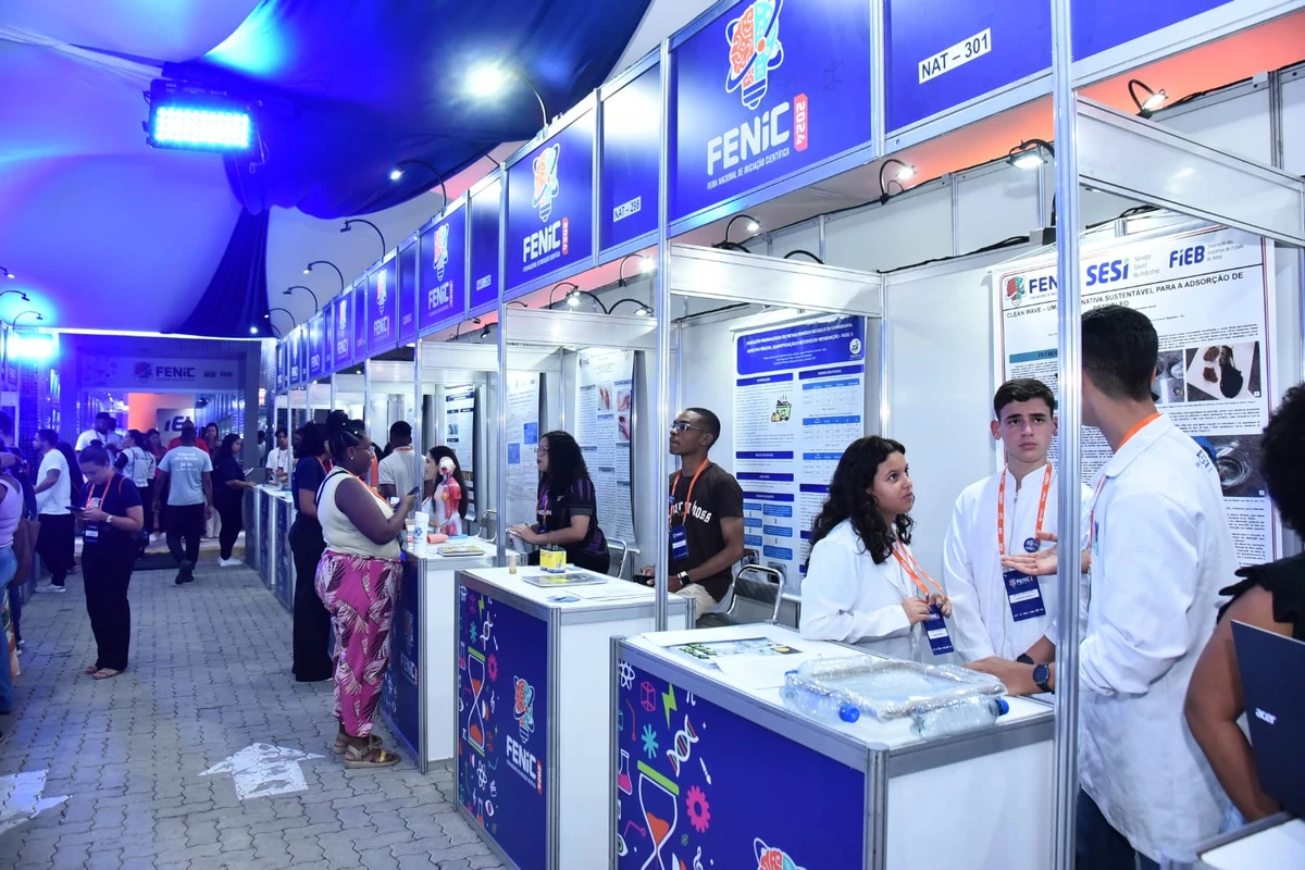 Nesta edição, a FENIC atingiu um recorde de 685 projetos inscritos, dos quais 150 foram selecionados para compor a mostra