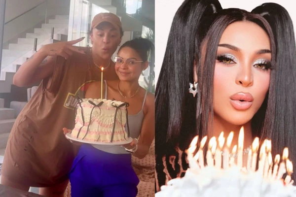 Pabllo Vittar e sua irmã Phamella