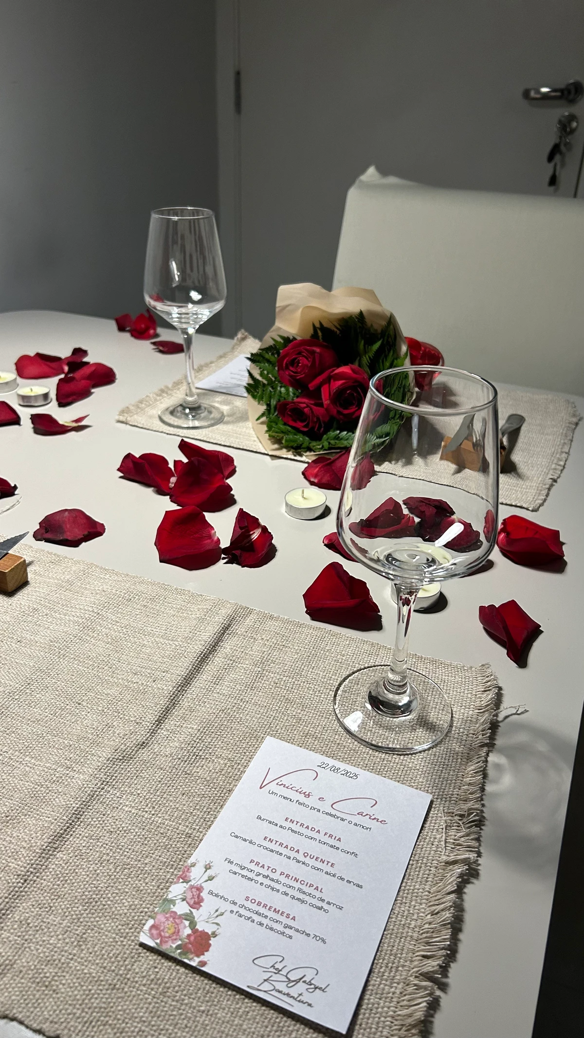 Serviço de 'personal chef' por Gabryel Boaventura