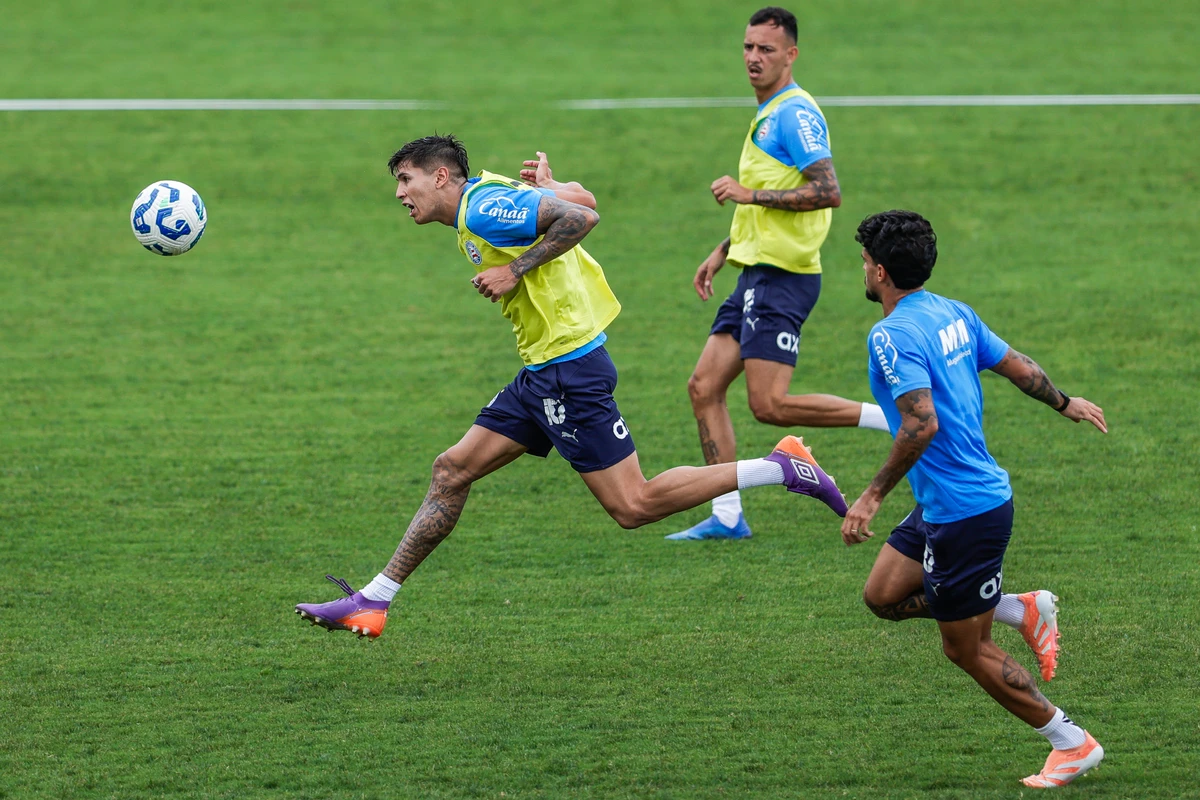 Treino do Bahia no CT do América-MG por Rafael Rodrigues/EC Bahia