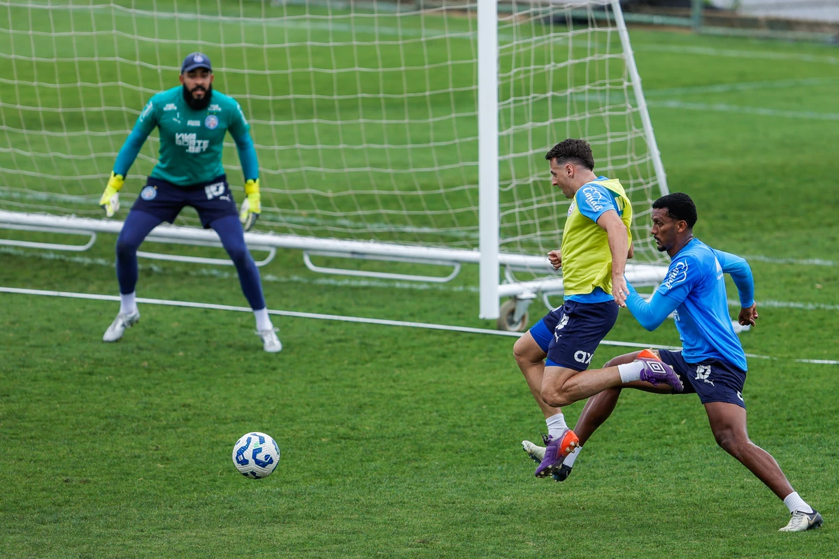 Treino do Bahia no CT do América-MG por Rafael Rodrigues/EC Bahia