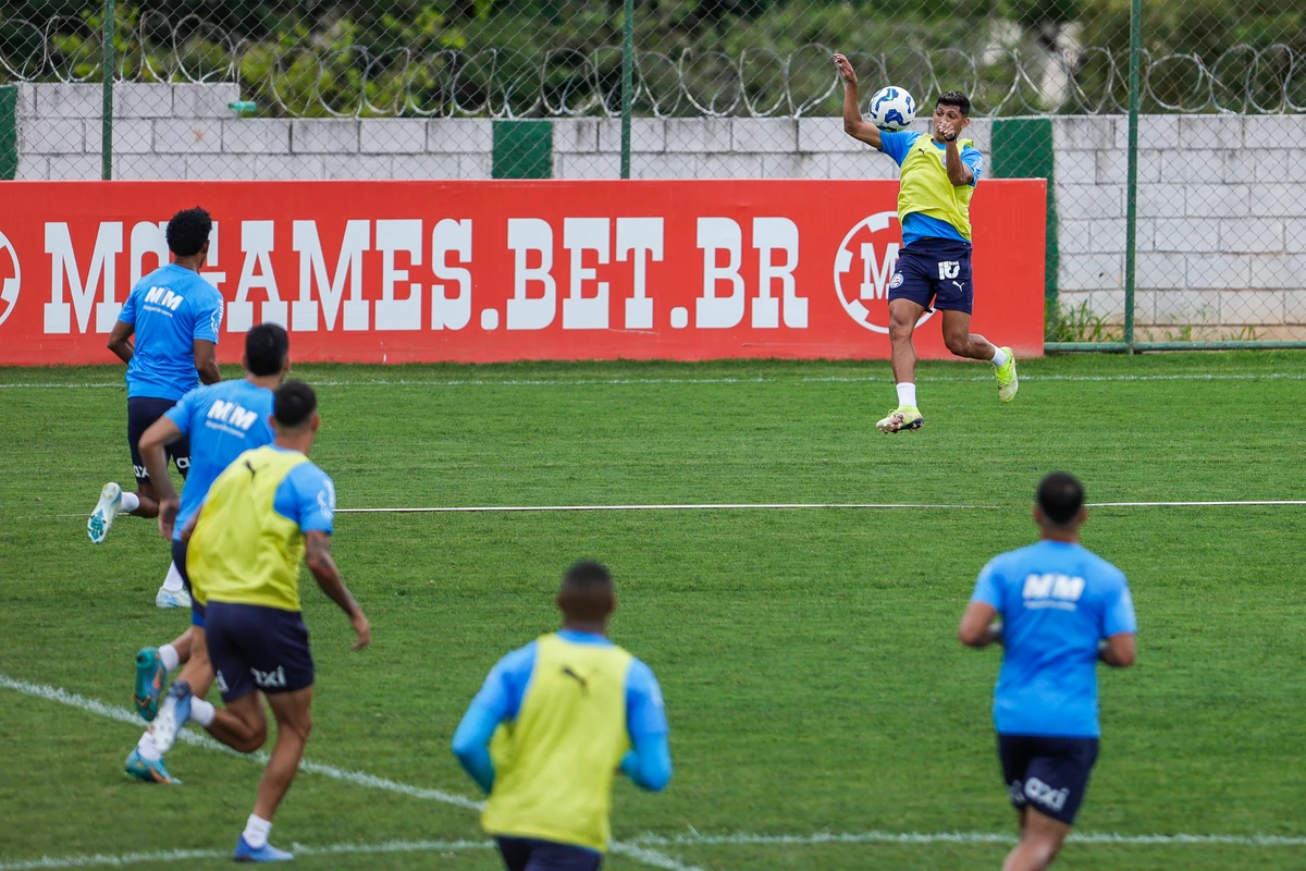 Treino do Bahia no CT do América-MG por Rafael Rodrigues/EC Bahia