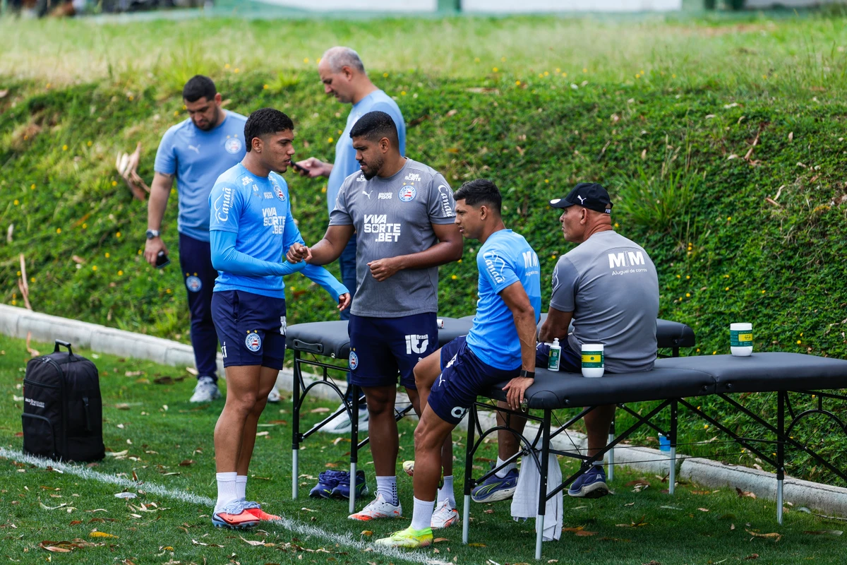 Treino do Bahia no CT do América-MG por Rafael Rodrigues/EC Bahia