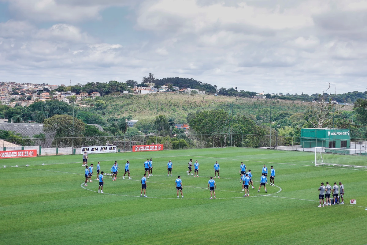 Treino do Bahia no CT do América-MG por Rafael Rodrigues/EC Bahia