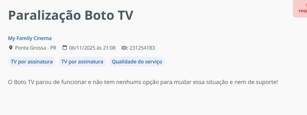 Usuários reclamam após interrupção de serviço pirata por Reprodução