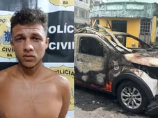 Imagem - Quem é o traficante do BDM que extorquia provedores e botou fogo em carro de empresa de internet em Salvador