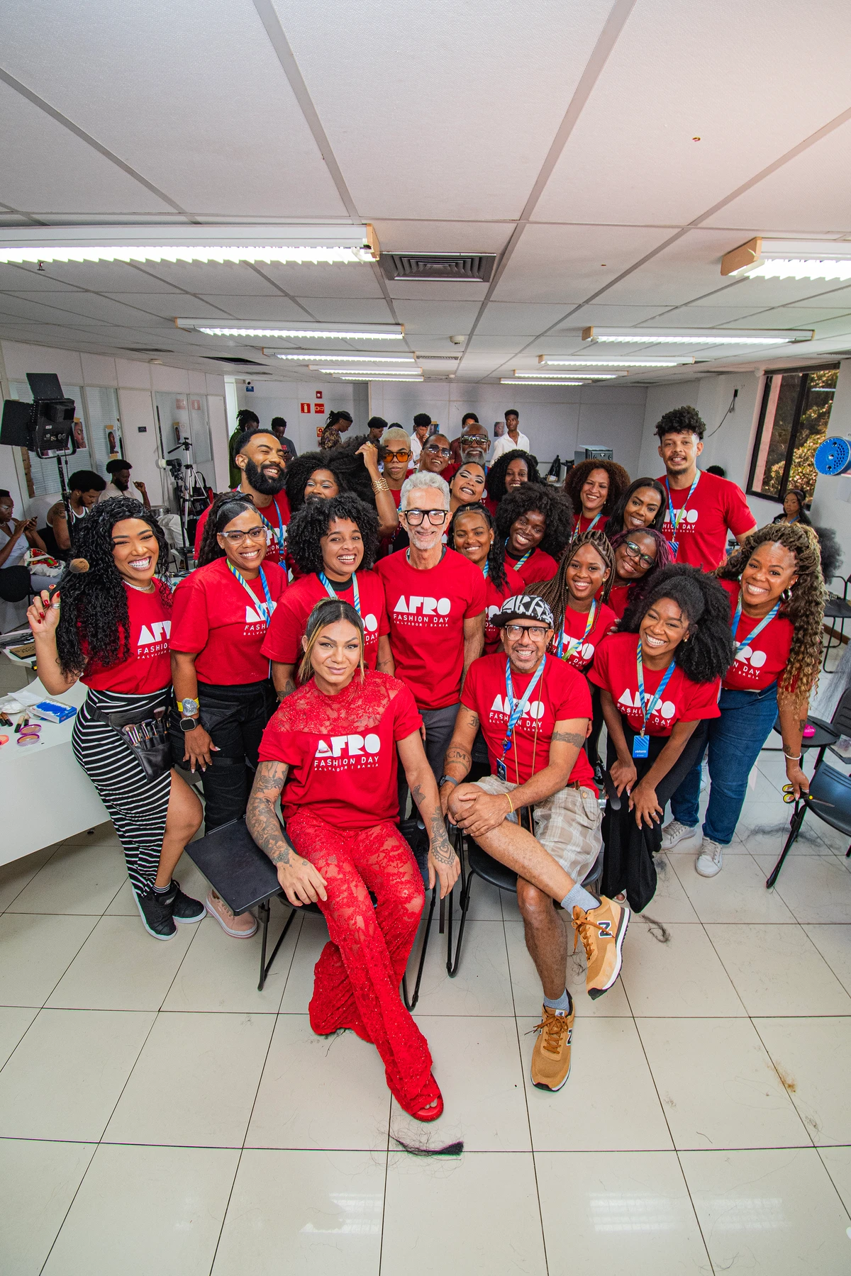 Time da Beleza do Afro Fashion Day 2025 por Lucas Assis