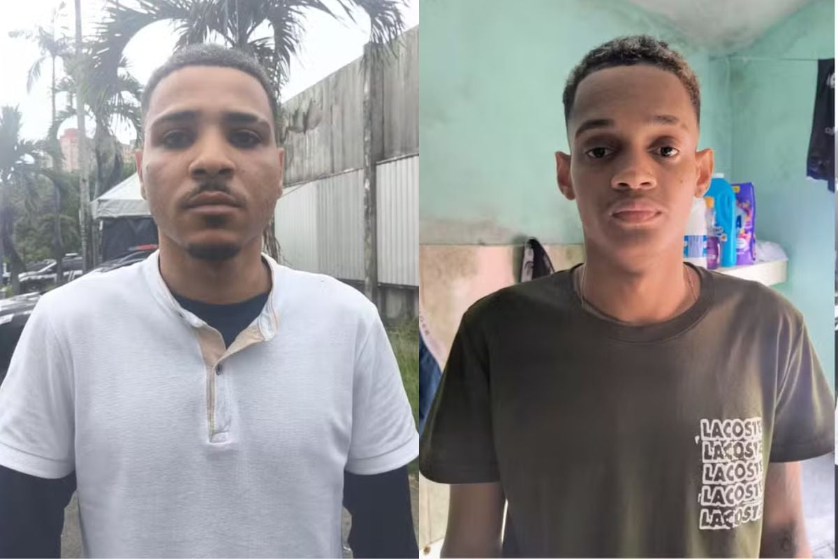 Criminosos foram identificados como Thiago e Vitor por Reprodução