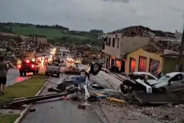Tornado no Paraná