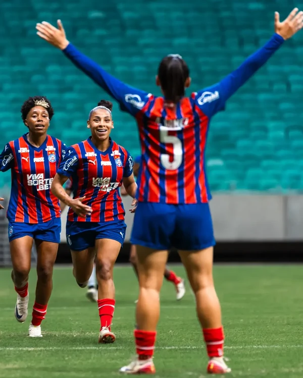 Bahia conquistou hexa no Campeonato Baiano feminino por Letícia Martins e Mauricio Simões/EC Bahia