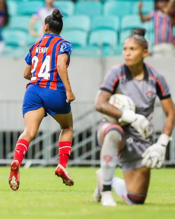 Bahia conquistou hexa no Campeonato Baiano feminino por Letícia Martins e Mauricio Simões/EC Bahia