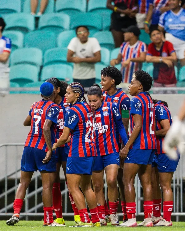Bahia conquistou hexa no Campeonato Baiano feminino por Letícia Martins e Mauricio Simões/EC Bahia