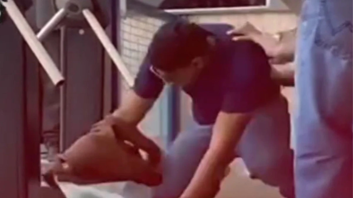 Candidato é empurrado e consegue fazer o Enem