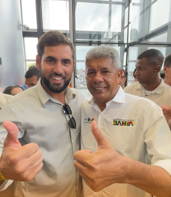 Gleiber Júnior com Jerônimo por Divulgação