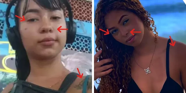 Jovem apontada como Japinha inicialmente e Maria Eduarda