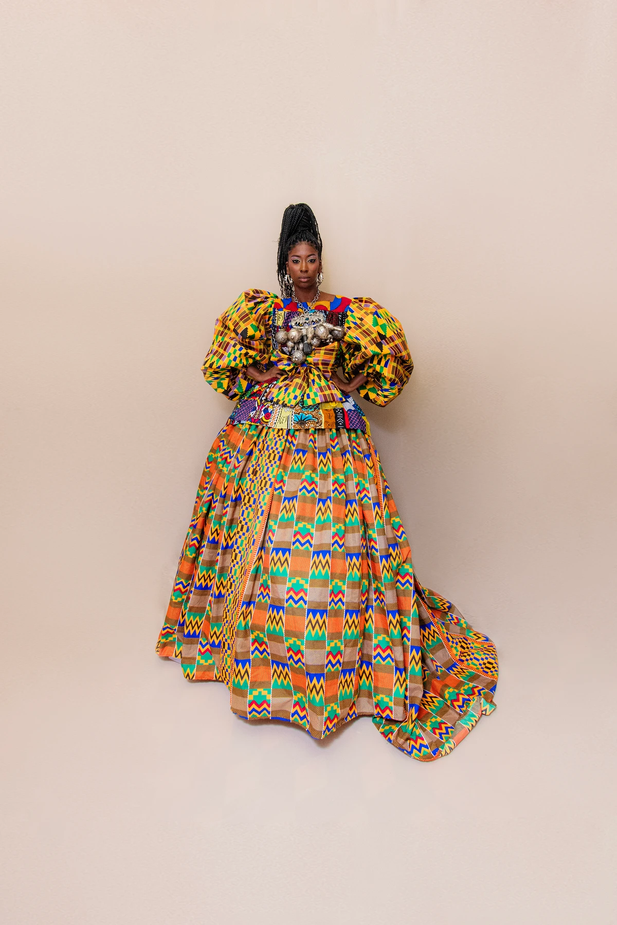 Look Afro Fashion Day 2025 por Lucas Assis