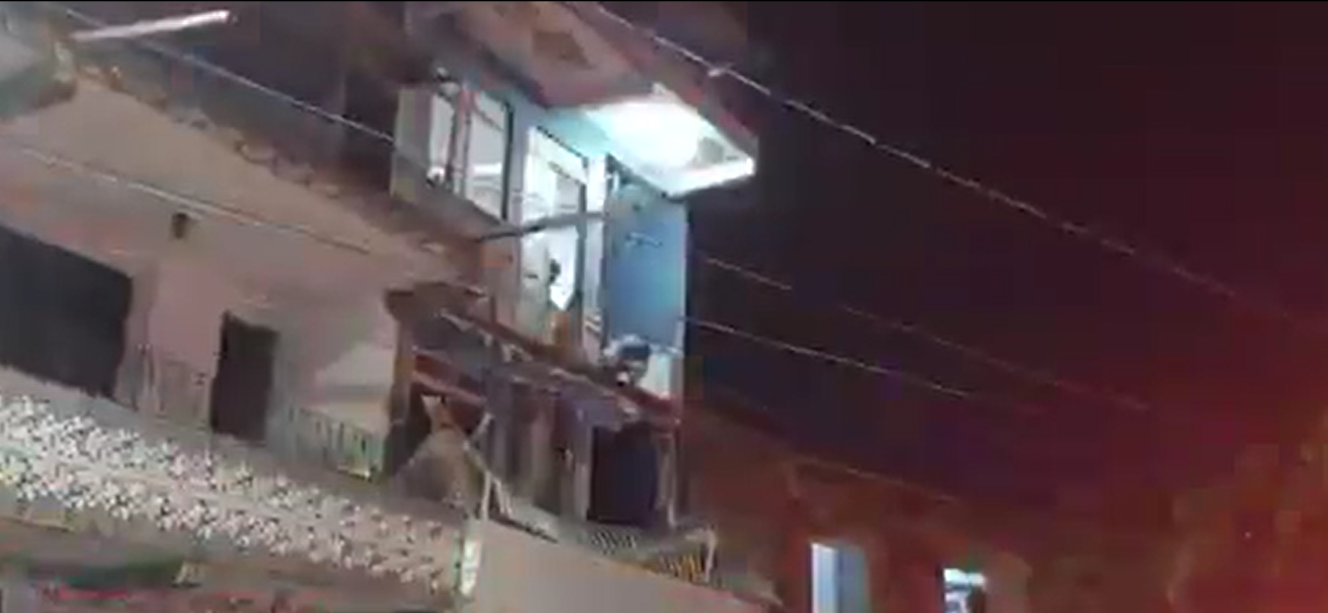 Marquise desabou na Mata Escura por Reprodução