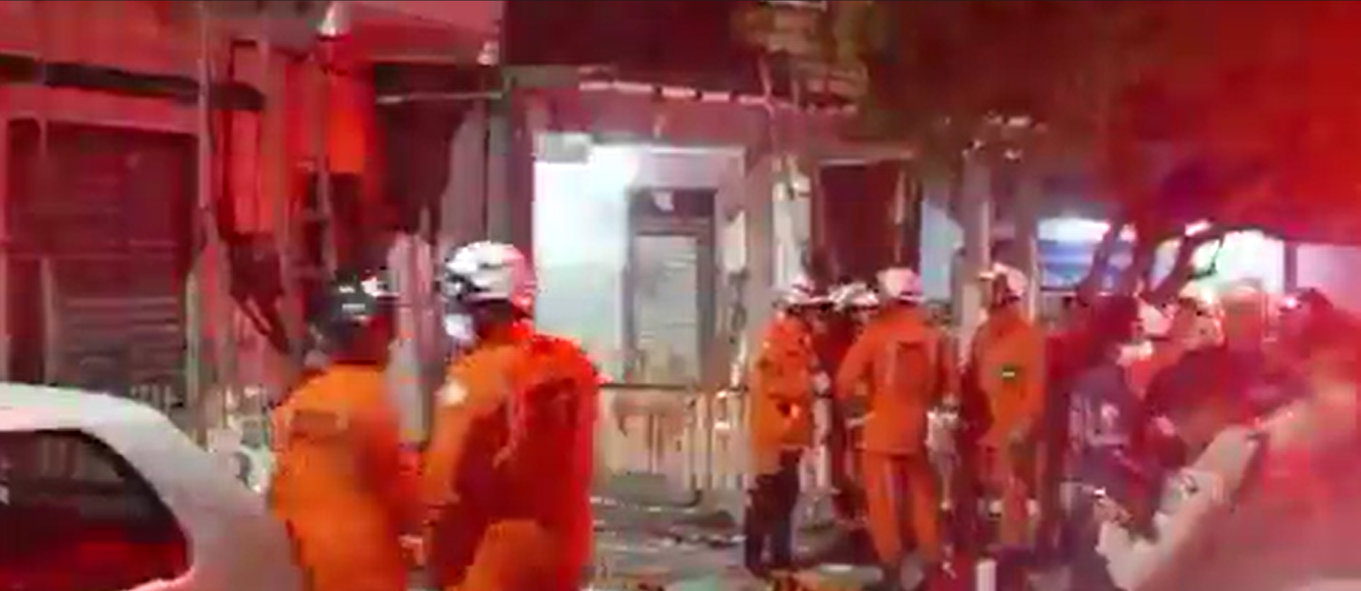 Marquise desabou na Mata Escura por Reprodução