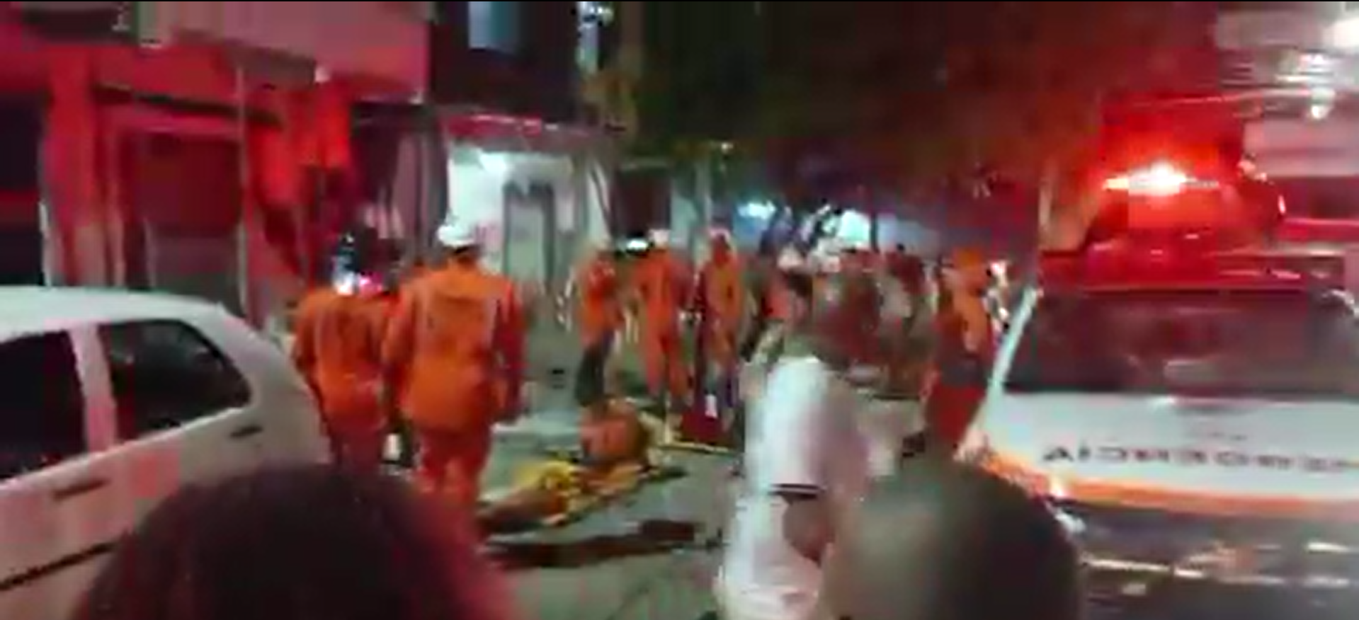 Marquise desabou na Mata Escura por Reprodução