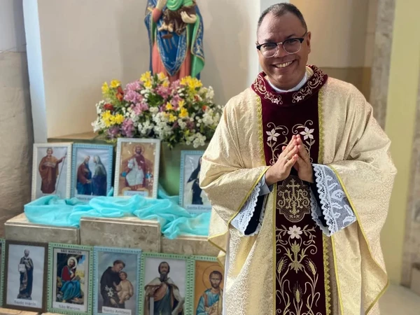 Padre Carlos Augusto da Cruz Silva por Reprodução/ Redes sociais